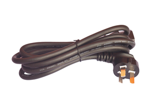 汇宝国标橡胶1.3米电源线绝缘耐高温多功能电热锅原装电源线