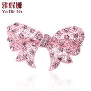 Ya na rhinestone hair snap bows hair ornament hair ornament hairpin hair clip top clip Q0163