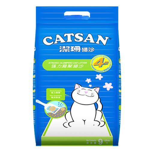 洁珊吸水低粉尘膨润土猫砂包邮