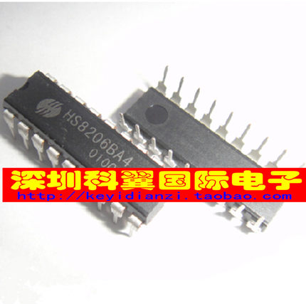 【全新，质量好】 BA8206BA4 风扇控制电路 直插18脚  DIP-18