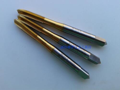 TOSG台湾镀钛先端丝攻M5X0.8不锈钢机用丝锥M1M2M3M4M6M7M8M9M10