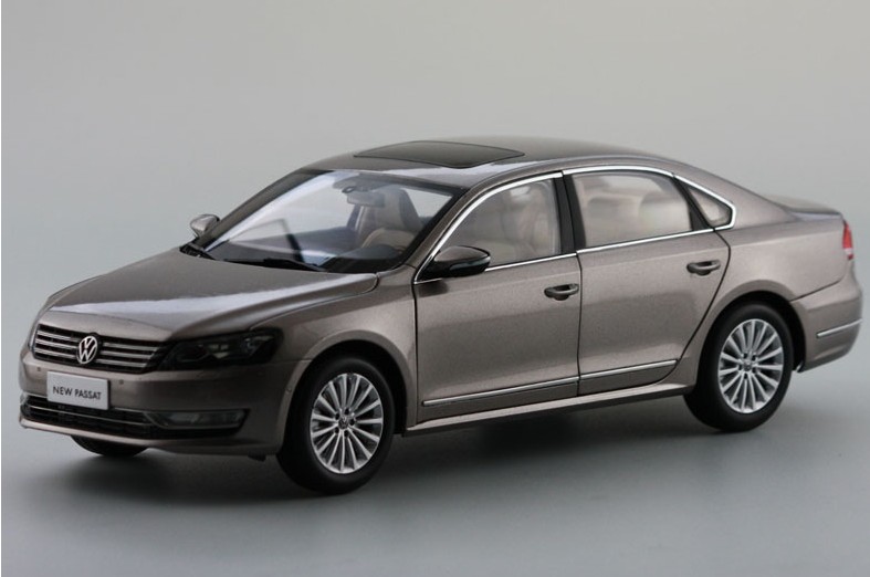 原厂 1:18 上海大众 新款帕萨特 new passat 金色 合金汽车模型