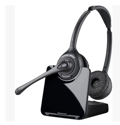 Plantronics/缤特力CS520 无线电话双耳耳麦 防噪音头戴耳机座机