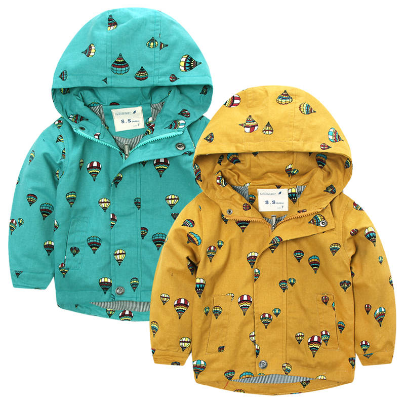 外套双层儿童连帽休闲燕尾服