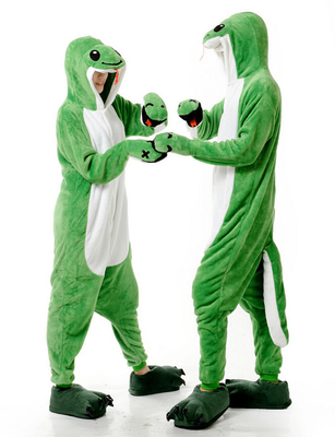 卡通动漫加厚法兰绒演出连体睡衣