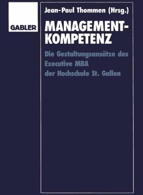 【预售】Management-Kompetenz: Die Gestaltungsansatze D...