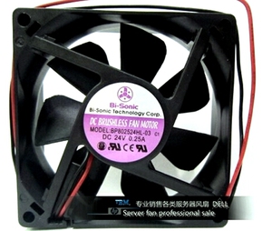 台湾百瑞 8025 24V 0.25A 8厘米 变频器风扇 BP802524HL-03 c1