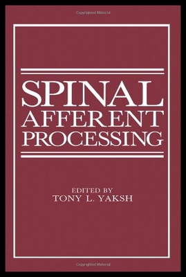 【预售】Spinal Afferent Processing
