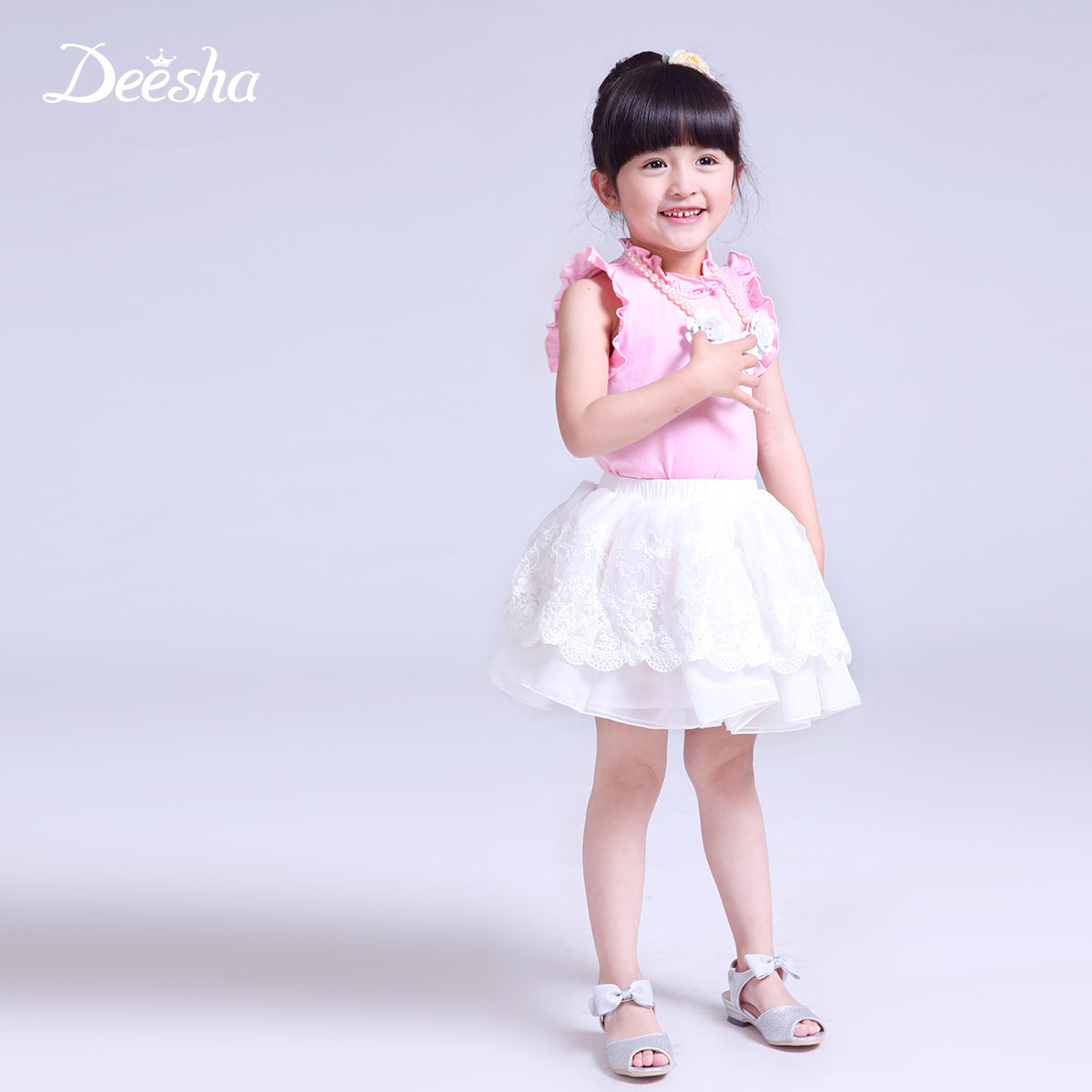 Jupe fillette DEESHA en nylon - Ref 2049540 Image 1