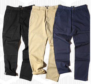 2015SS OUROBOROS HEMMING PANTS 三色入 专业剪裁包边裤 现货