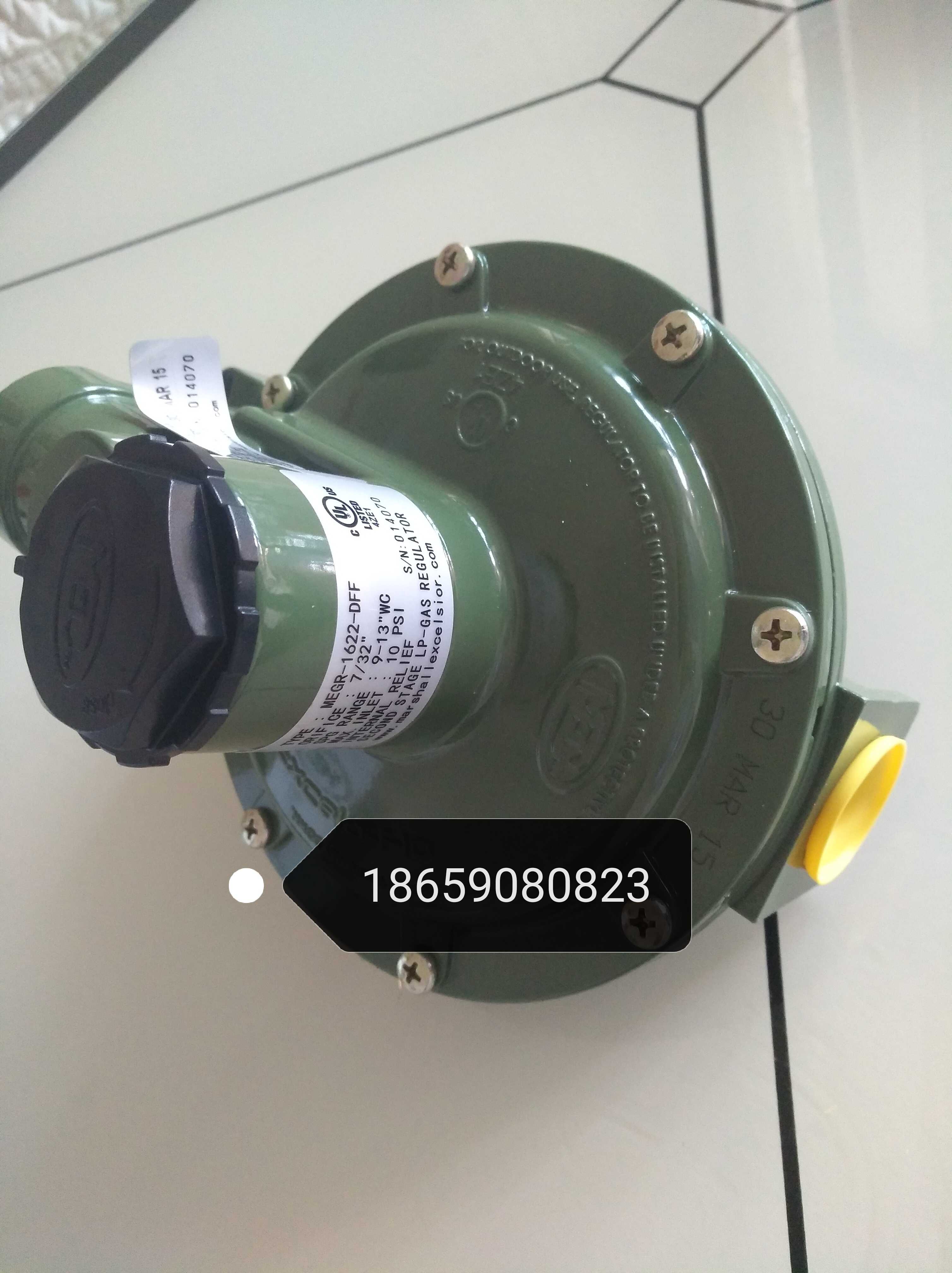 正品MEGR-1622-DFF 一级二级双用减压阀 马歇尔MEC 3/4 6分接口