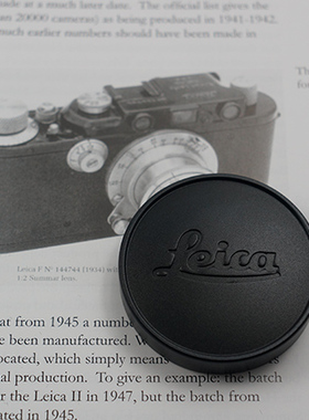 LEICA徕卡 Voigtlander VM Zeiss ZM 39mm E39镜头盖金属前盖黑色