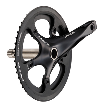 DRIVELINE ALPINA-OS 55~60T birdy鸟车改双盘加长轴心一体牙盘组