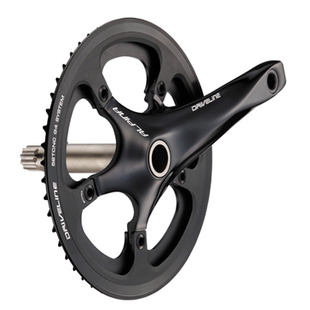 DRIVELINE ALPINA-OS 55~60T birdy鸟车改双盘加长轴心一体牙盘组