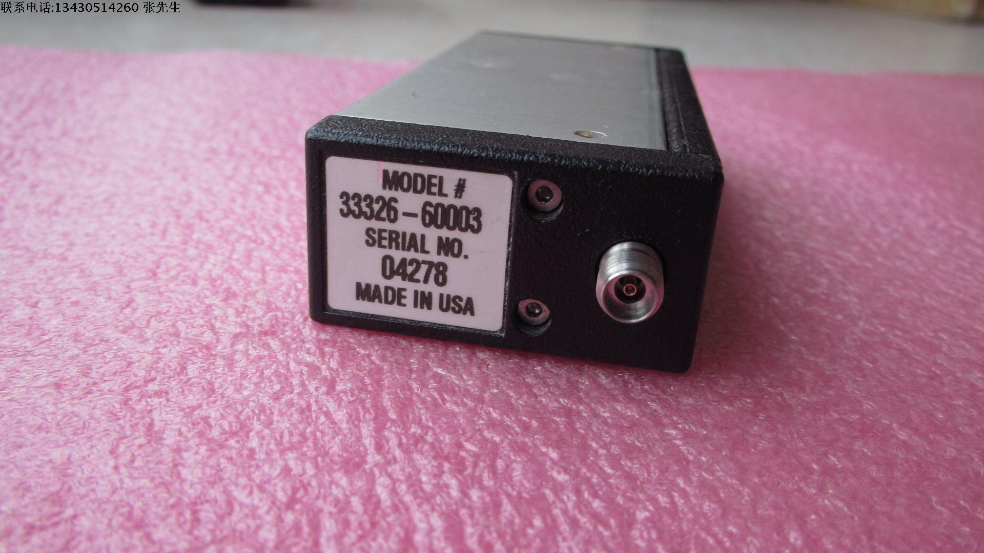 33326-60003 Agilent 26.5GHz 90dB 10dB步进 24V程控电控衰减器