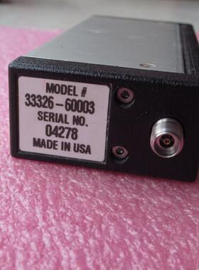 33326-60003 Agilent 26.5GHz 90dB 10dB步进 24V程控电控衰减器