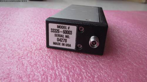 33326-60003 Agilent 26.5GHz 90dB 10dB步进 24V程控电控衰减器