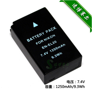 EL20电池 4K相机EN P1000 P950 COOLPIX 尼康1 适用于