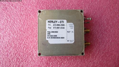 美国CTI SLS-3305  3400MHz 12V SMA 微波振荡器 微波频综 射频微波锁相环振荡器