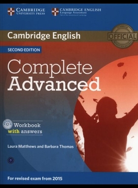【预售】Complete Advanced Workbook with Answer