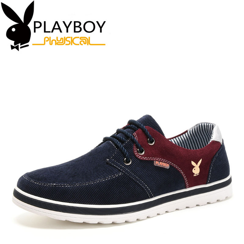 Chaussures de tennis homme jeunesse, vieux 18-40 ans,  PLAYBOY pour printemps - tendance des jeunes - semelle caoutchouc - Ref 980940 Image 1