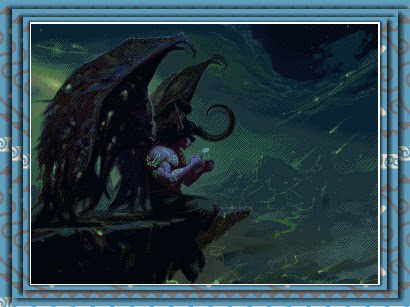 精准印花魔兽世界十字绣*恶魔