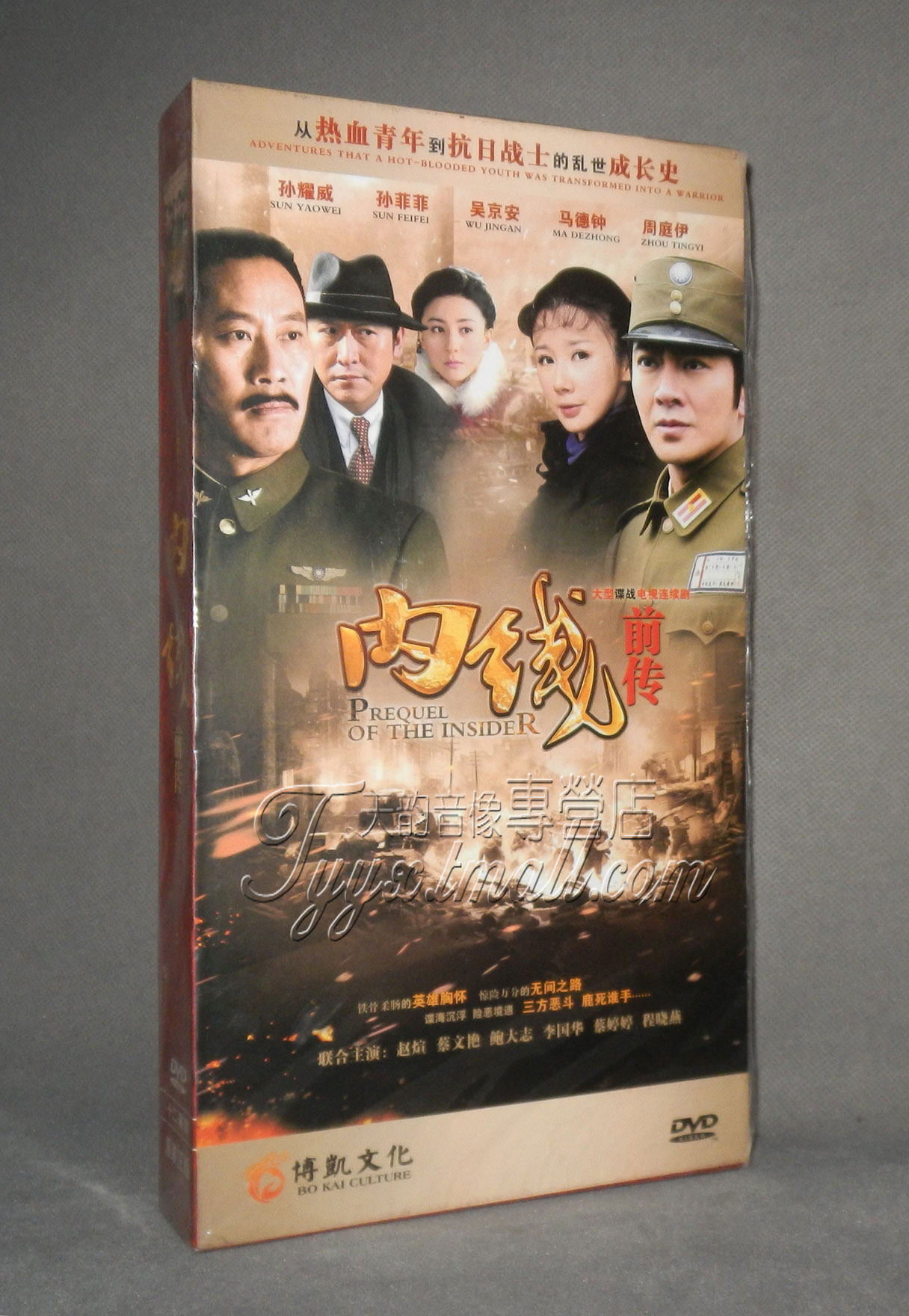 正版 内线前传 高清珍藏版12dvd 孙耀威 孙菲菲 马德钟