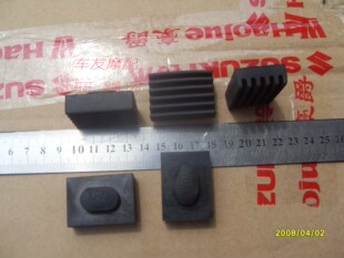 骊驰银豹钻豹锐爽GN125 排气管橡胶垫 双立脚减震垫 大站架缓冲垫