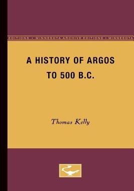 【预售】A History of Argos to 500 B.C