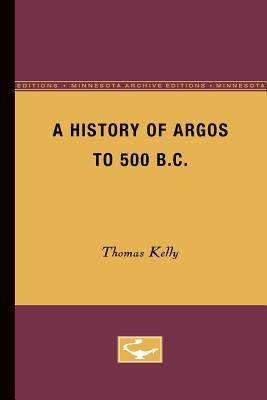 【预售】A History of Argos to 500 B.C