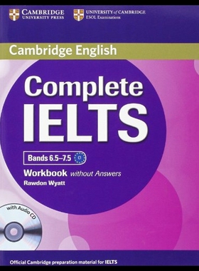 【预售】Complete Ielts Bands 6.5 7.5 Workbook Without Ans