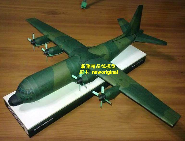 美国C130大力神运输机c-130模型