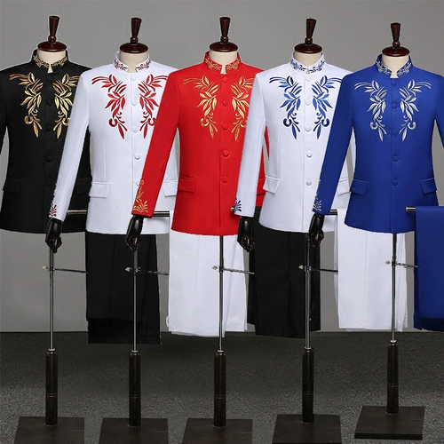 Новый вышитый Zhongshan Clothing Chorus Clate