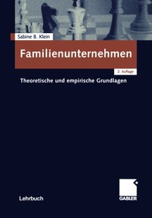 【预售】Familienunternehmen: Theoretische Und Empirisc...