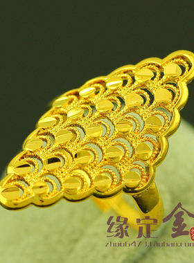 超漂亮时尚孔雀开屏凤尾硬金