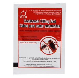 出口西班牙款Cockroach Killing Bait 升级版英文5克灭蟑清蟑螂药