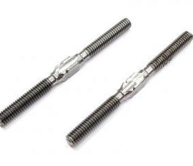 SERPENT 蛇仔 S811 钛拉杆 Track rod M4x51 titanium (2) 600271