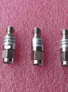 10dB DC-18GHz 2W SMA RF 不锈钢 射频微波同轴高频固定衰减器