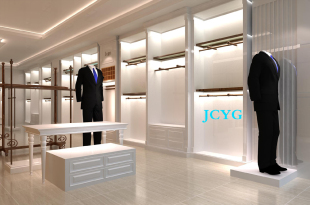 服装 货架 陈列架 男装 商场货架 修 衣架 定制专卖店衣架 店铺装