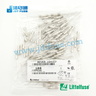 littelfuse力特陶瓷保险管5*20慢断02153.15MXEP 3.15A 带引线