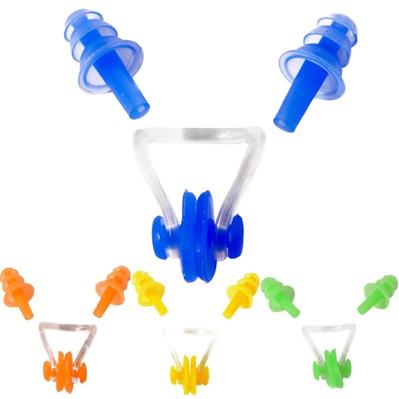 2015 New Silicone Ear Plug Plugs Earplugs Nose Clip Earplugin the Bike/Riding equipment/Parts and Accessories , Bicycle Parts/Fitting , More parts/Fitting  category - from Buy2taobao.com to provide professional Taobao agent buy service