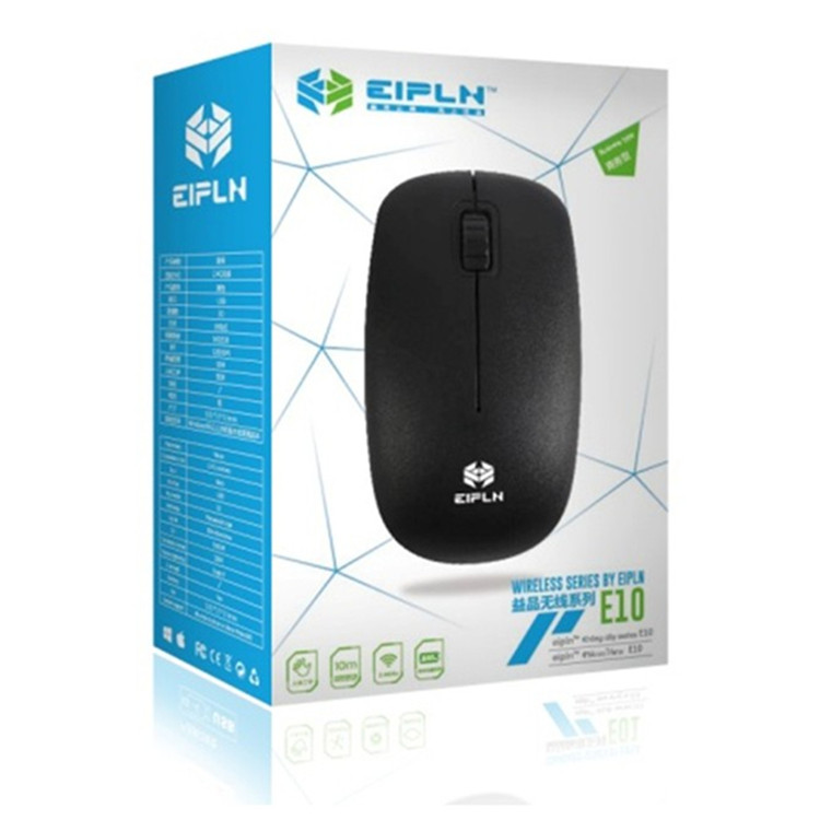 益品E10無線鼠標 2.4G 筆記本電腦 臺式機無線 辦公 家用無線鼠標