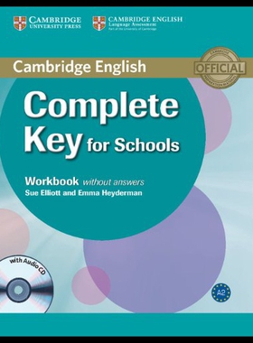 【预售】Complete Key for Schools Workbook Without Answers
