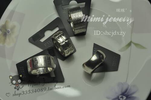 丹麦仿古做旧质感中性风戒指