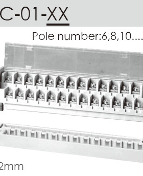 台湾町洋 栅板式 接线端子2DSCC-01-XX