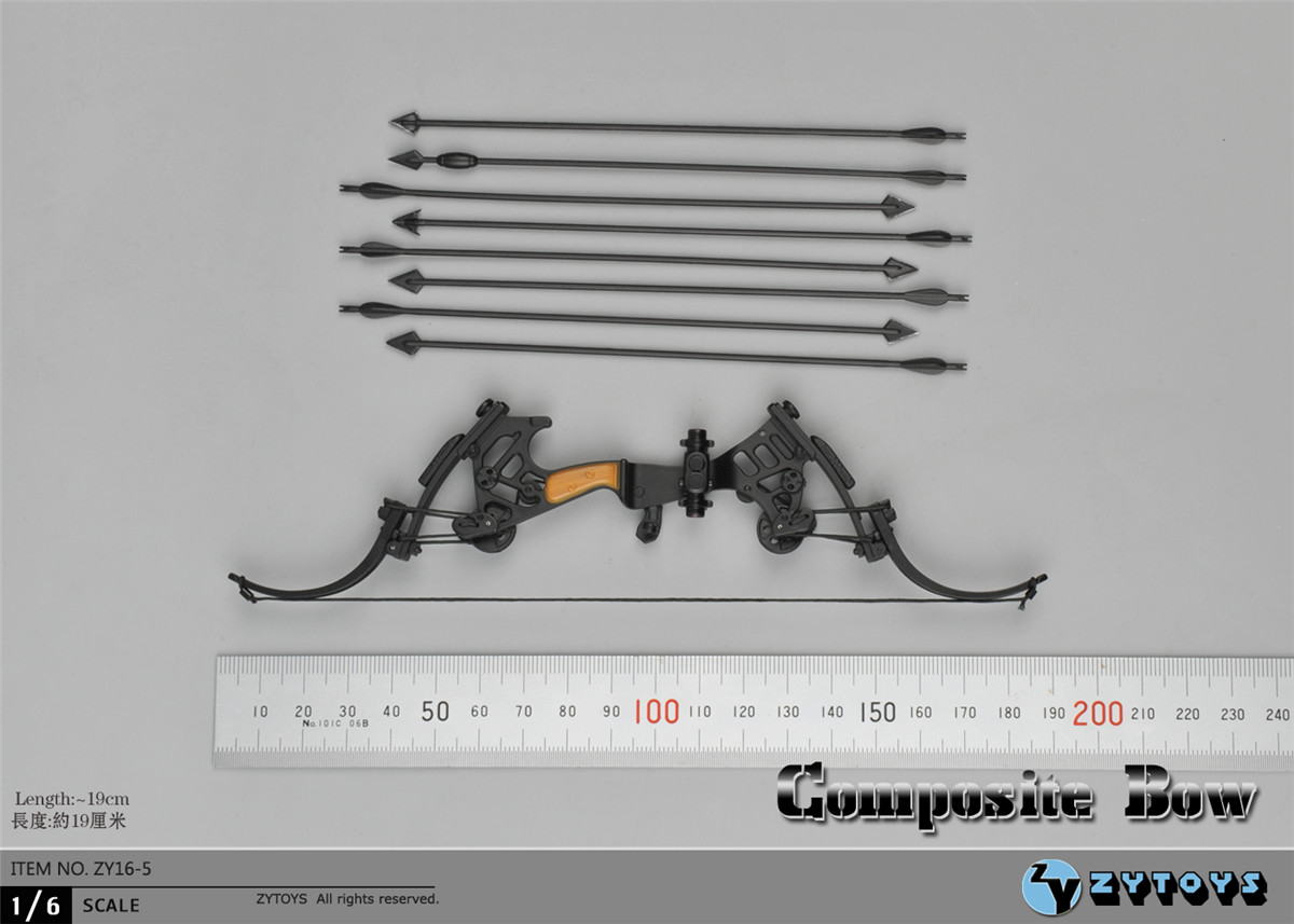 复合弓塑料模型ZYTOYS1/6