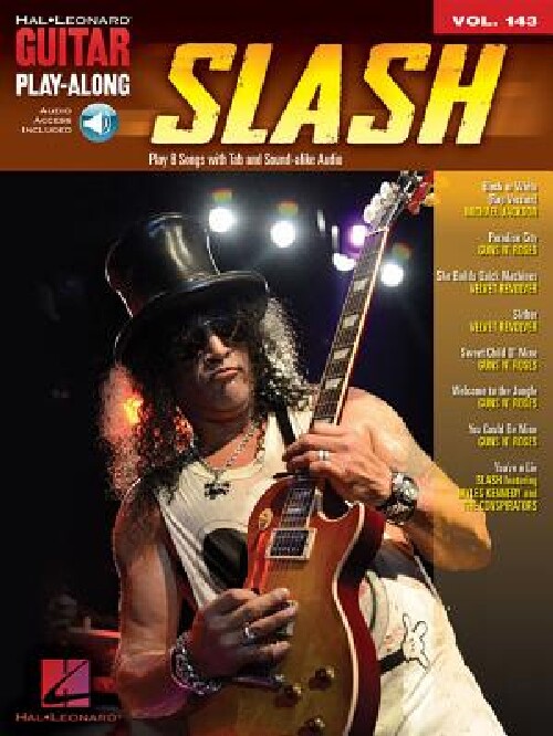 【预订】Slash - Guitar Play-Along Volume 143...
