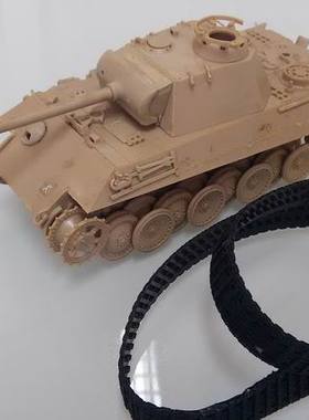 福万 FUMAN 1/48 德军 豹式 坦克 素组