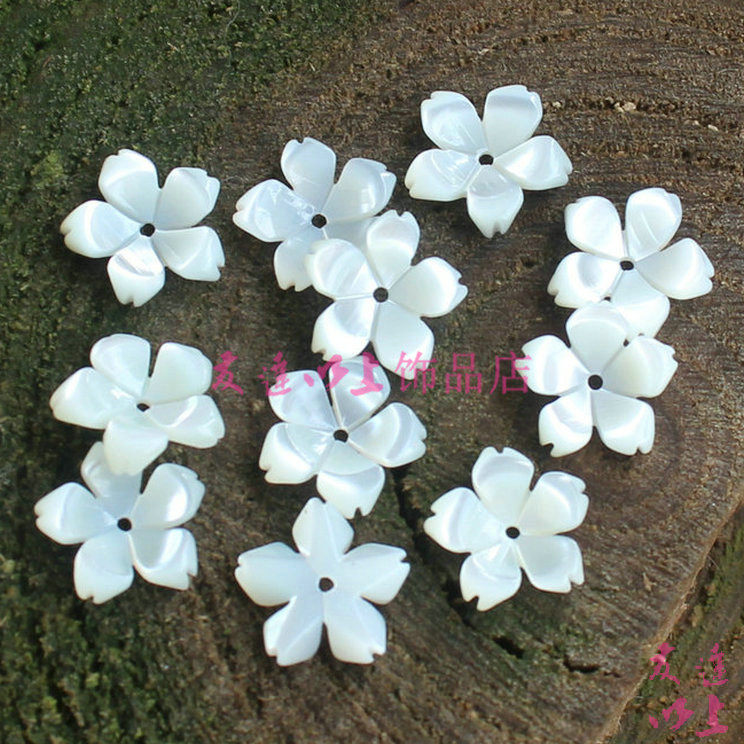 10mm天然马蹄螺贝壳花 白蝶贝五角樱花 diy饰品手作材料配件|msdalam kategori Aksesori/Barang Kemas Fesyen, aksesori DIY, Barang Kemas DIY Aksesori - dari Buy2taobao.com untuk memberikan perkhidmatan ejen Taobao profesional membeli