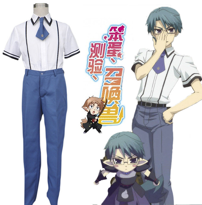 笨蛋测验召唤兽文月学园男装夏季校服动漫cosplay男装现货